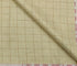 Men’s Linen Brown Checks Unstitched Suiting Fabric (Beige)