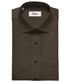 Men’s Cotton Structured 1.60 Meter Unstitched Shirt Fabric (Brown)